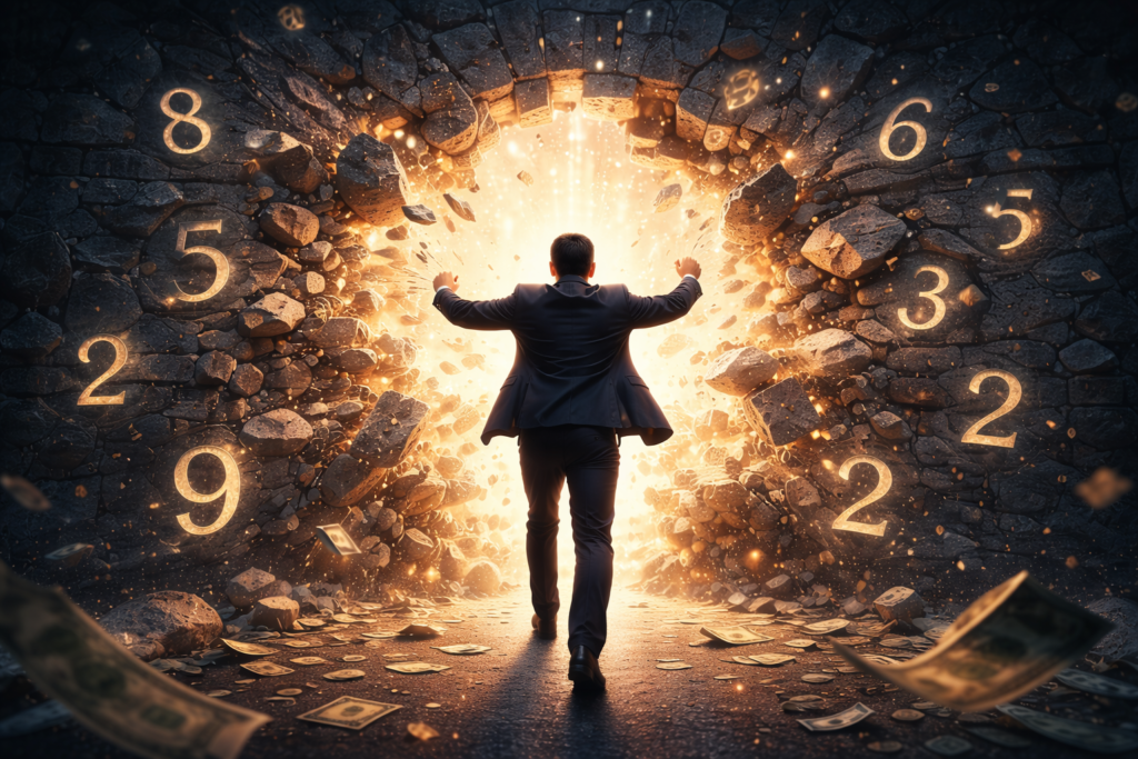 numerology Career & Money blocks success breakthrough alignment growth concept